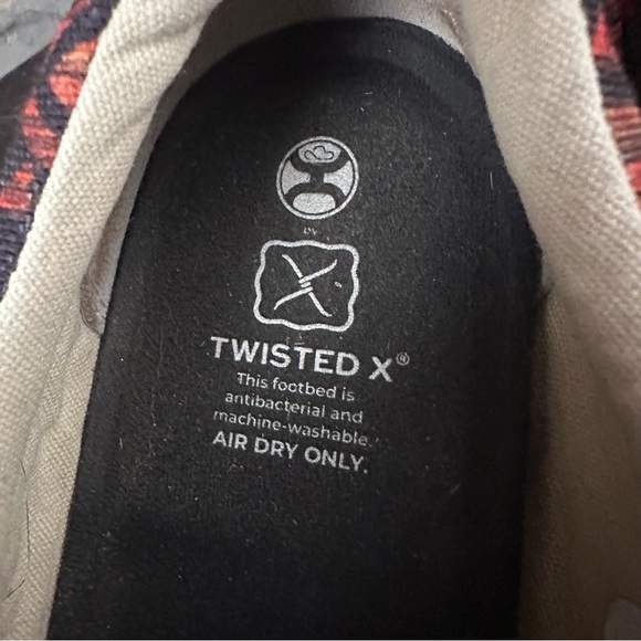 Twisted X Women's Hooey Loper, Moc Toe, Midnight Aztec Driving Sneaker Shoe S: 7 - Picture 7 of 9